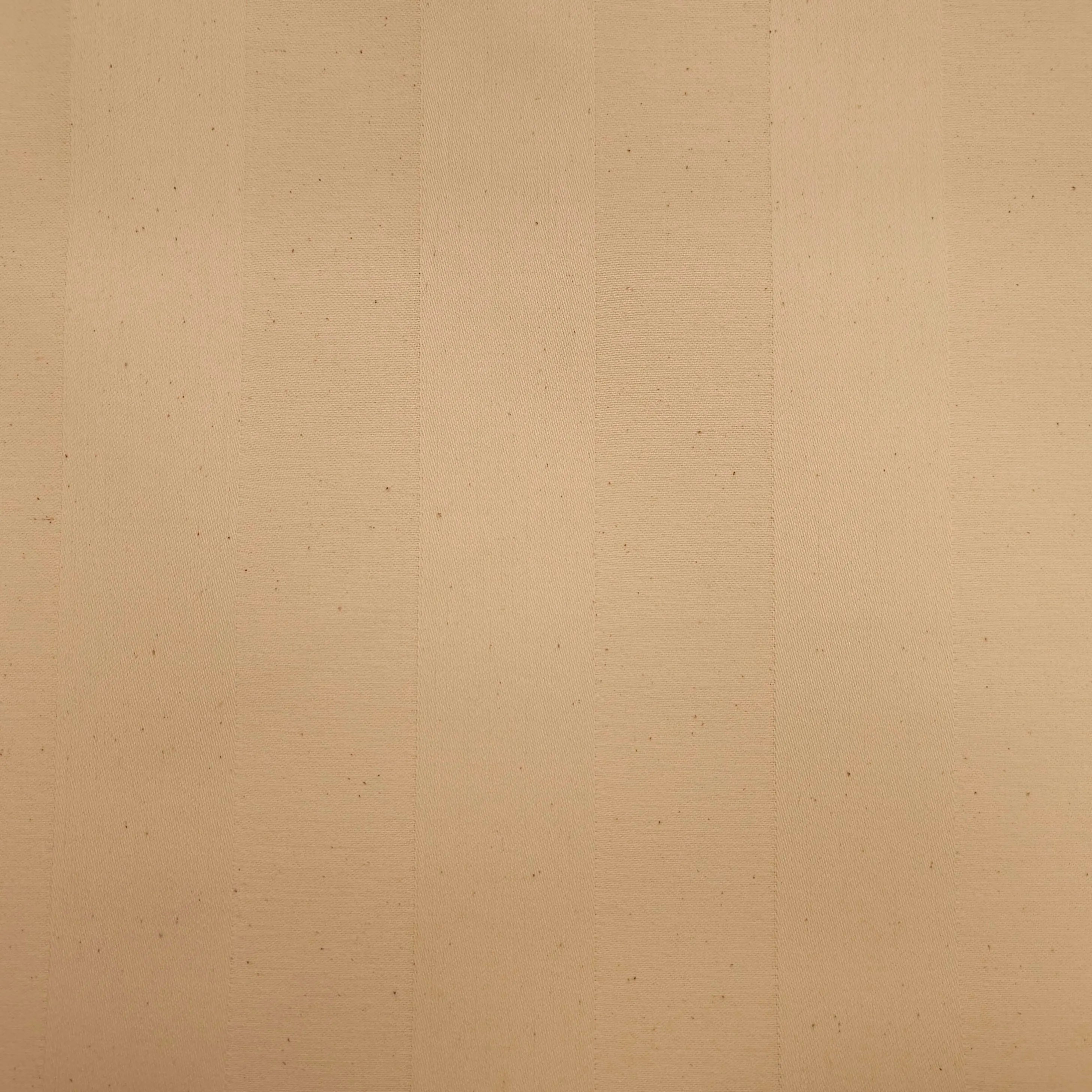 Schwerer Baumwollstoff gestreift natur CSM-STOFFE