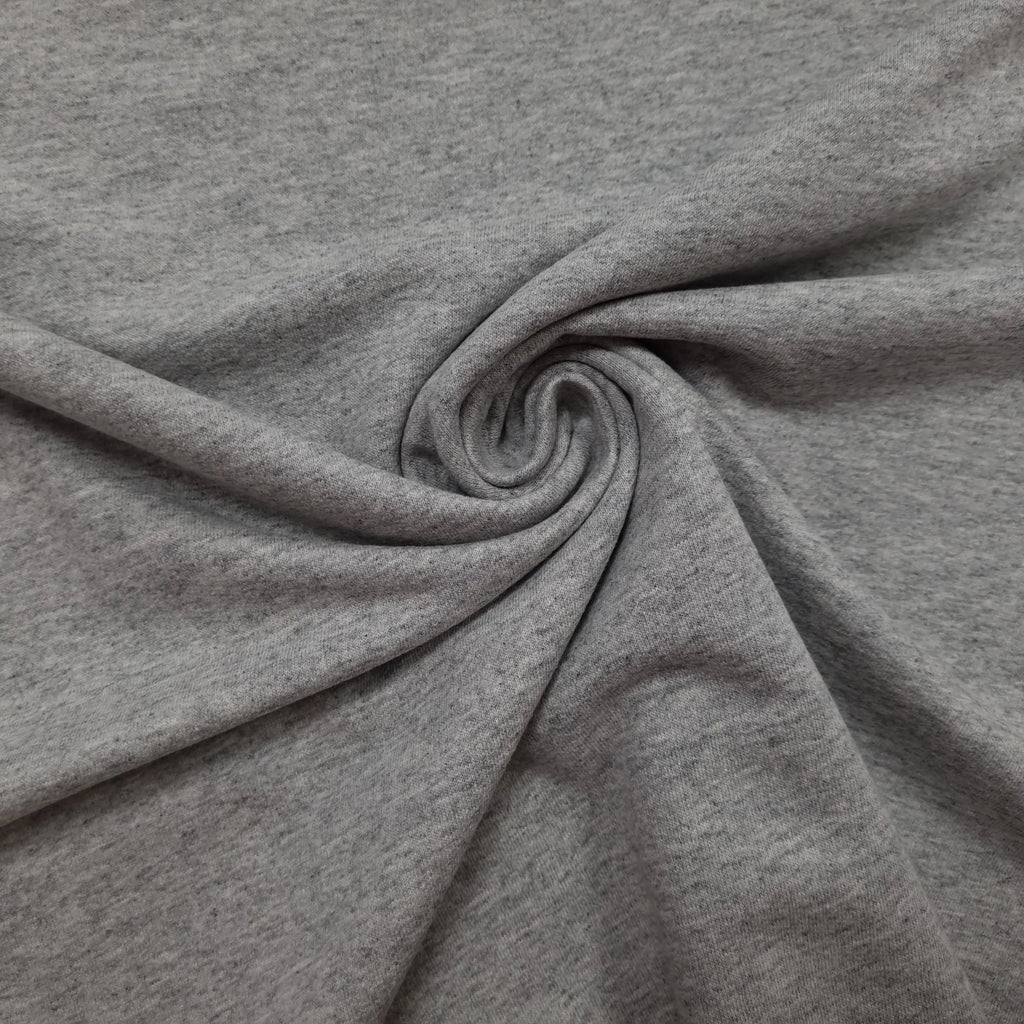 Sommersweat Grau XL Breite CSM-STOFFE