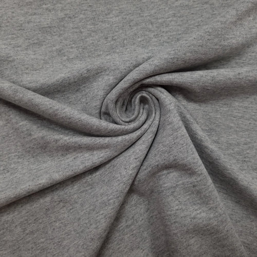 Sommersweat Grau XL Breite CSM-STOFFE