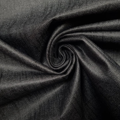 Stretch Jeansstoff schwarz weiß