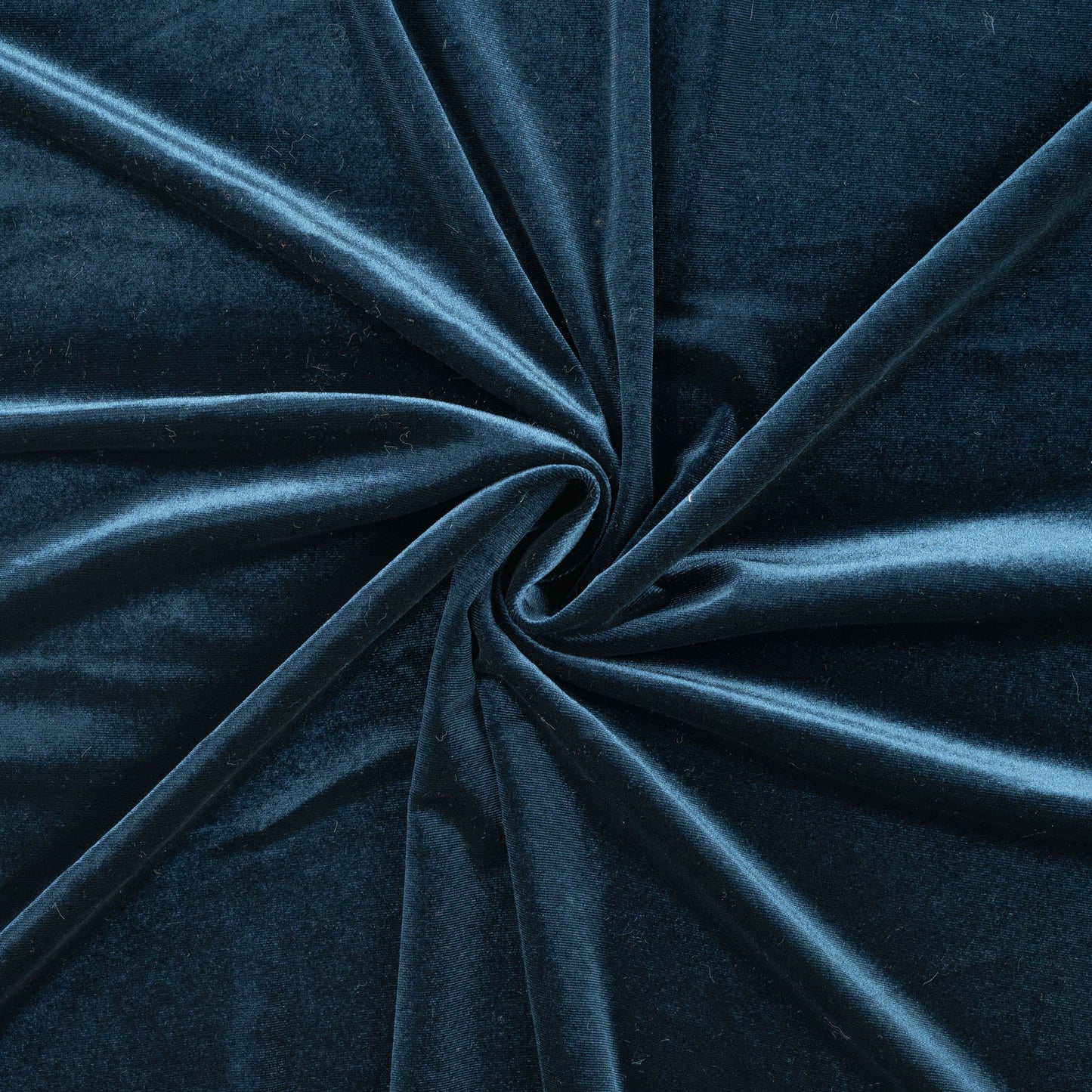 Stretch Samt Dunkelblau CSM-STOFFE
