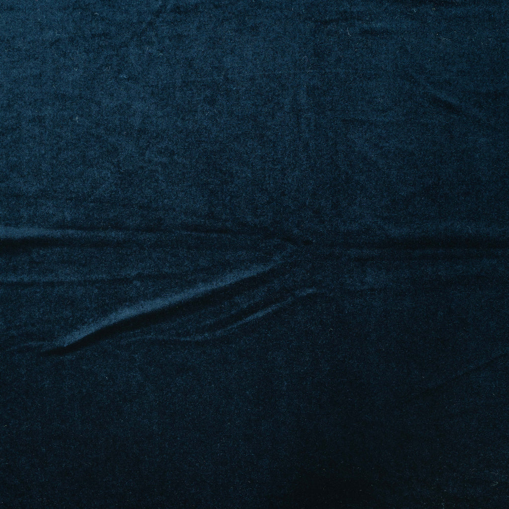 Stretch Samt Dunkelblau CSM-STOFFE