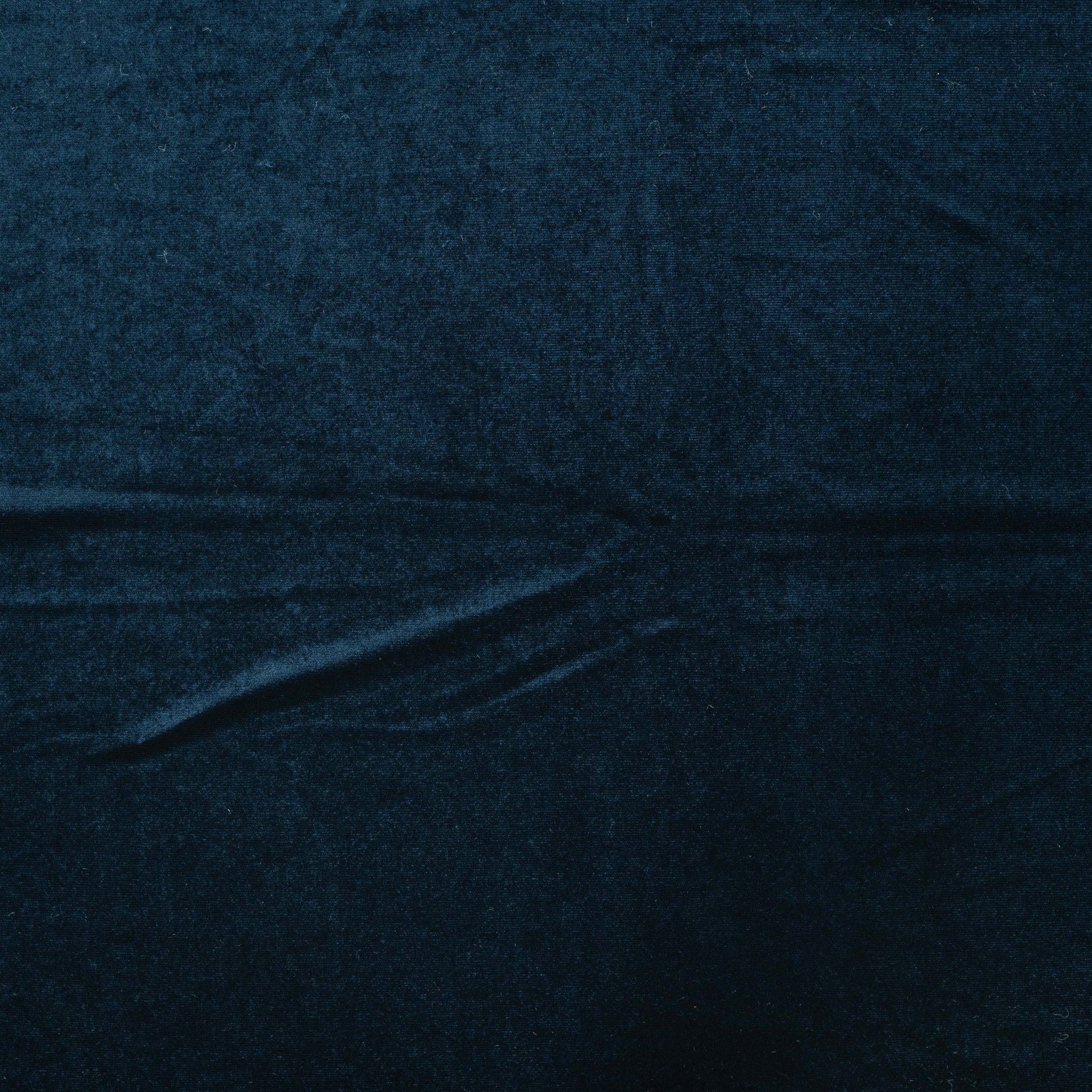Stretch Samt Dunkelblau CSM-STOFFE