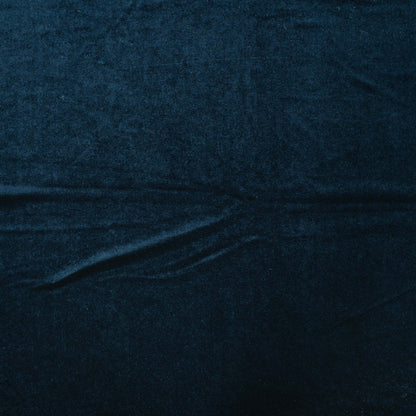 Stretch Samt Dunkelblau CSM-STOFFE