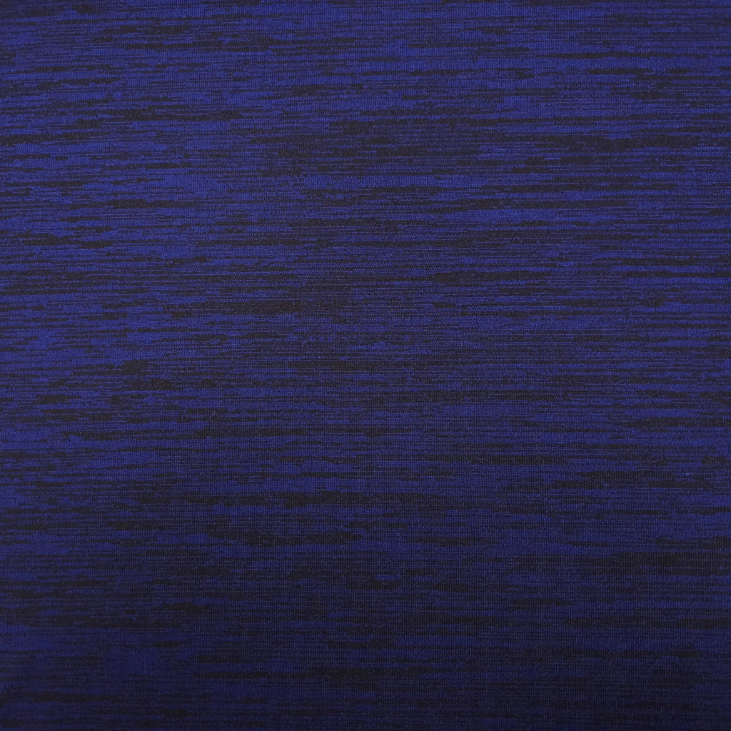 Strick Jersey gestreift dunkelblau CSM-STOFFE