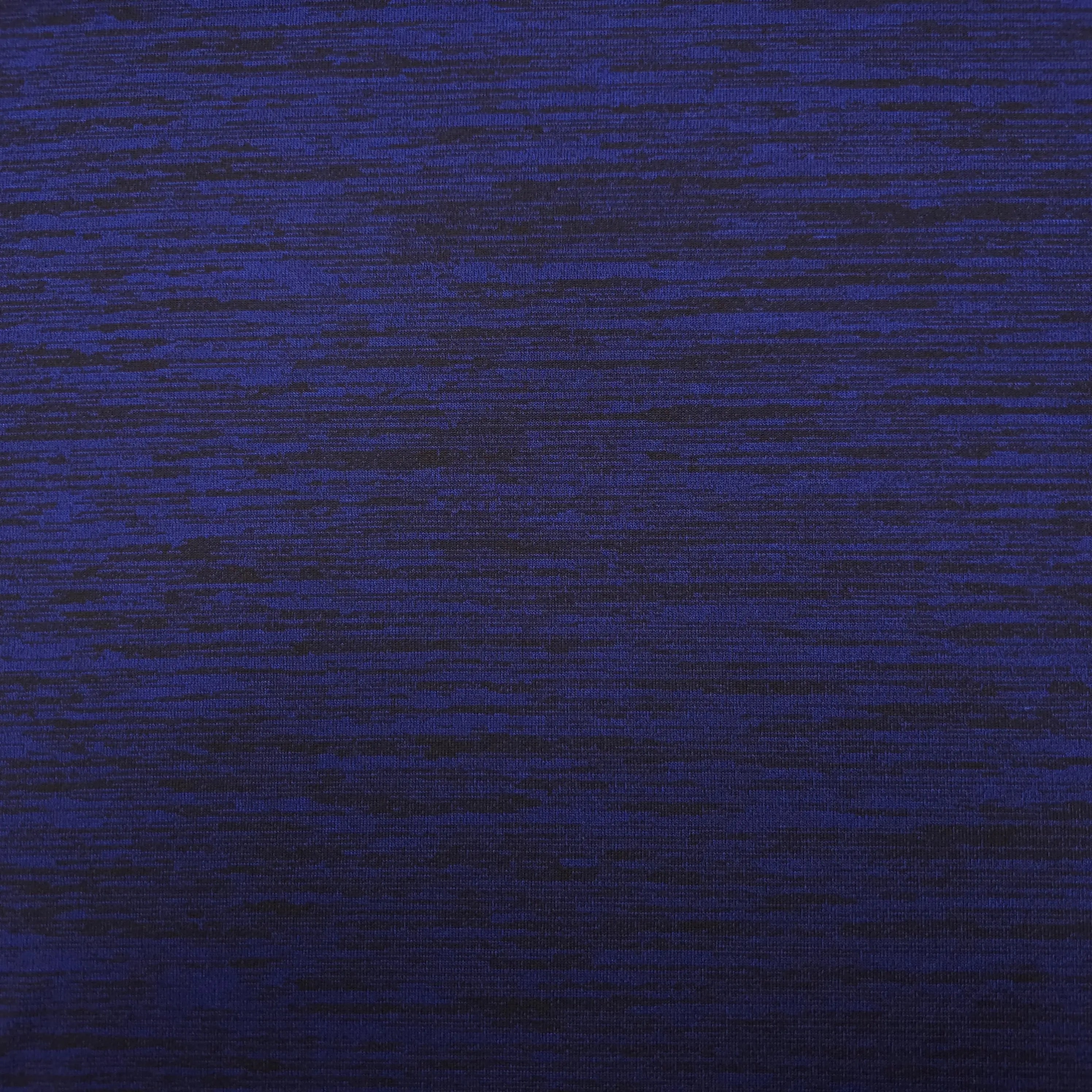 Strick Jersey gestreift dunkelblau CSM-STOFFE