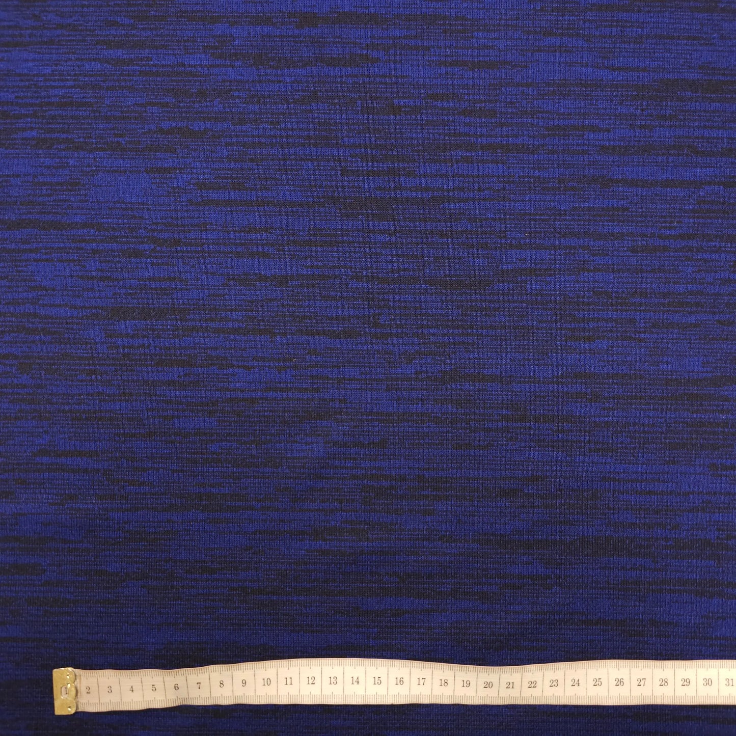 Strick Jersey gestreift dunkelblau CSM-STOFFE