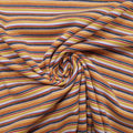 Strick Jersey gestreift mehrfarbig CSM-STOFFE