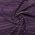 Strickstoff lila Streifen CSM-STOFFE