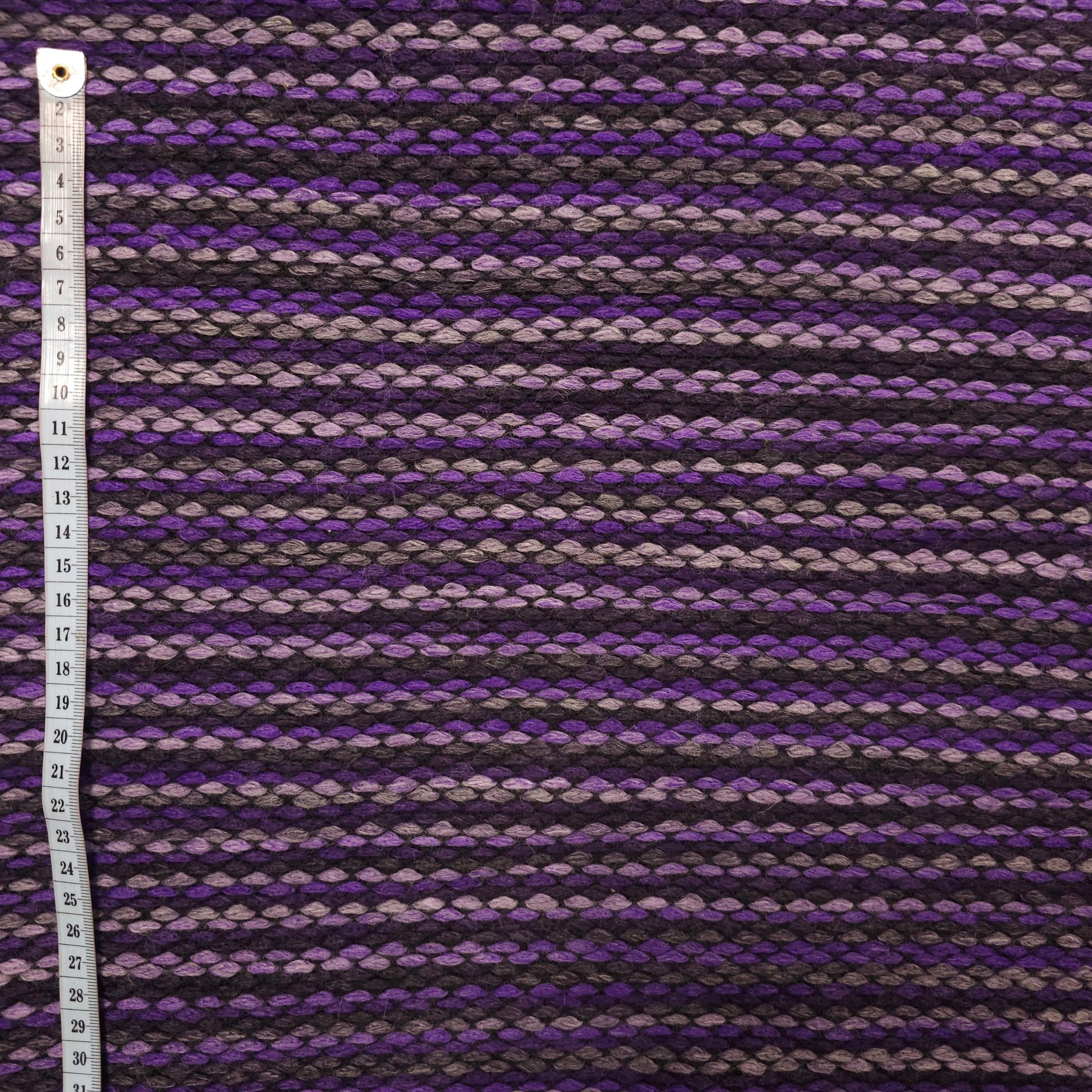 Strickstoff lila Streifen CSM-STOFFE