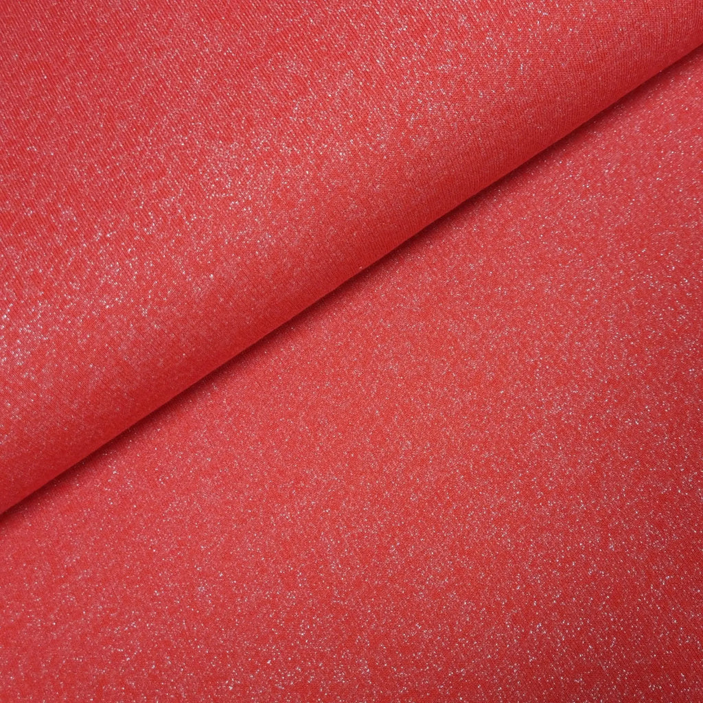 Sweatstoff rot Lurex