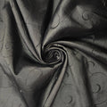 Taft grau bestickt | Ornamente CSM-STOFFE