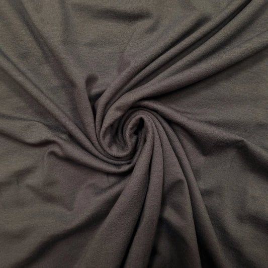 Viskose Jersey uni grau CSM-STOFFE