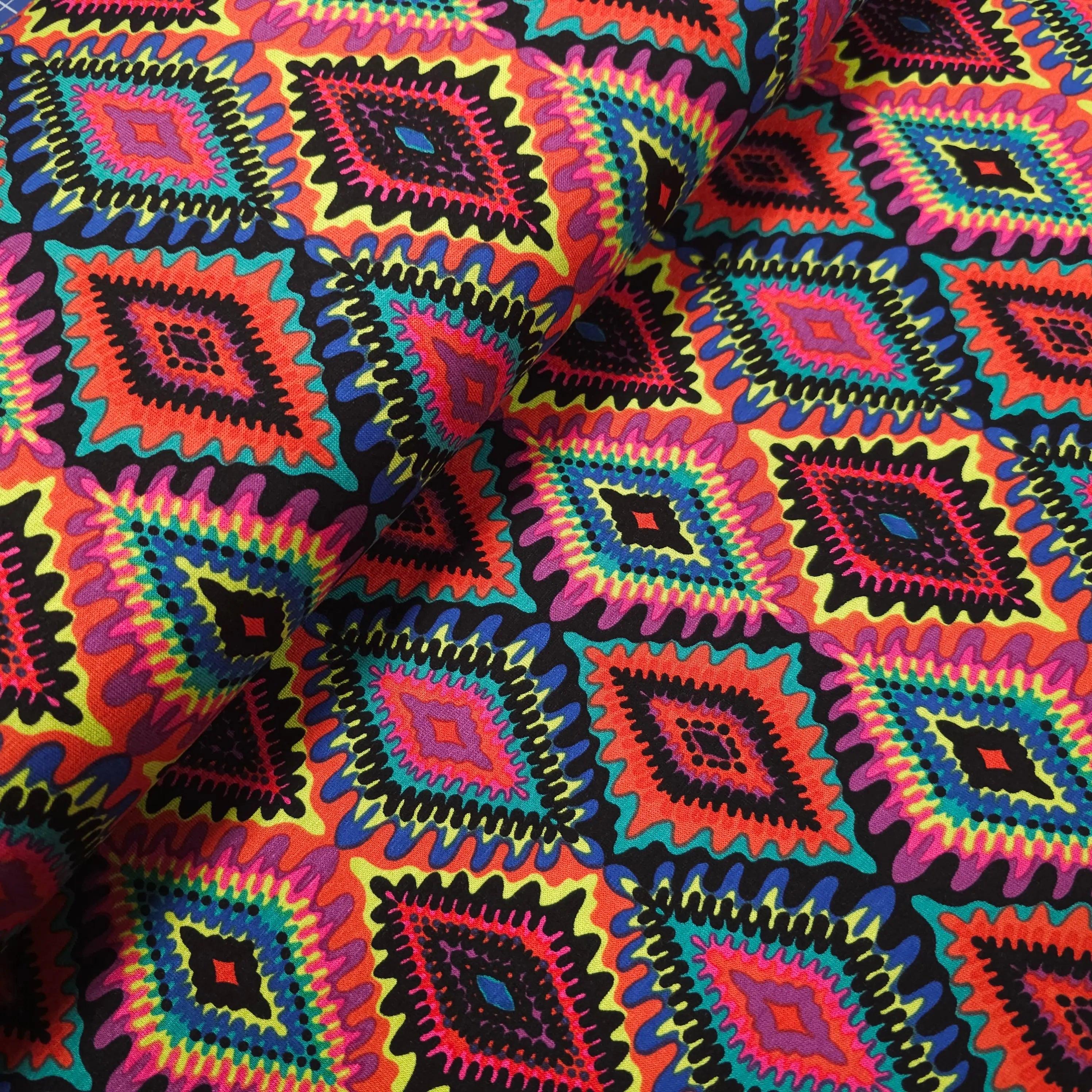 Viskosejersey Rauten CSM-STOFFE