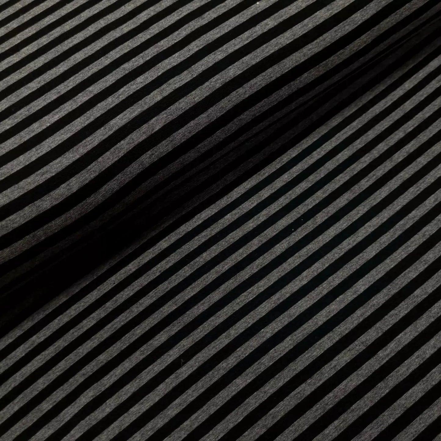 Viskosejersey gestreift 100 cm Reststück CSM-STOFFE