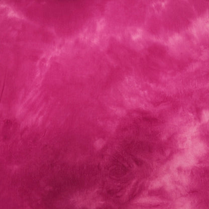 Viskosekrepp pink mit Batik Motiv CSM-STOFFE