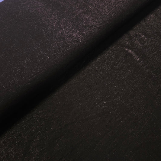Viskosestoff Glänzend schwarz CSM-STOFFE