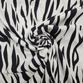 Viskosestoff Zebra schwarz/weiß CSM-STOFFE