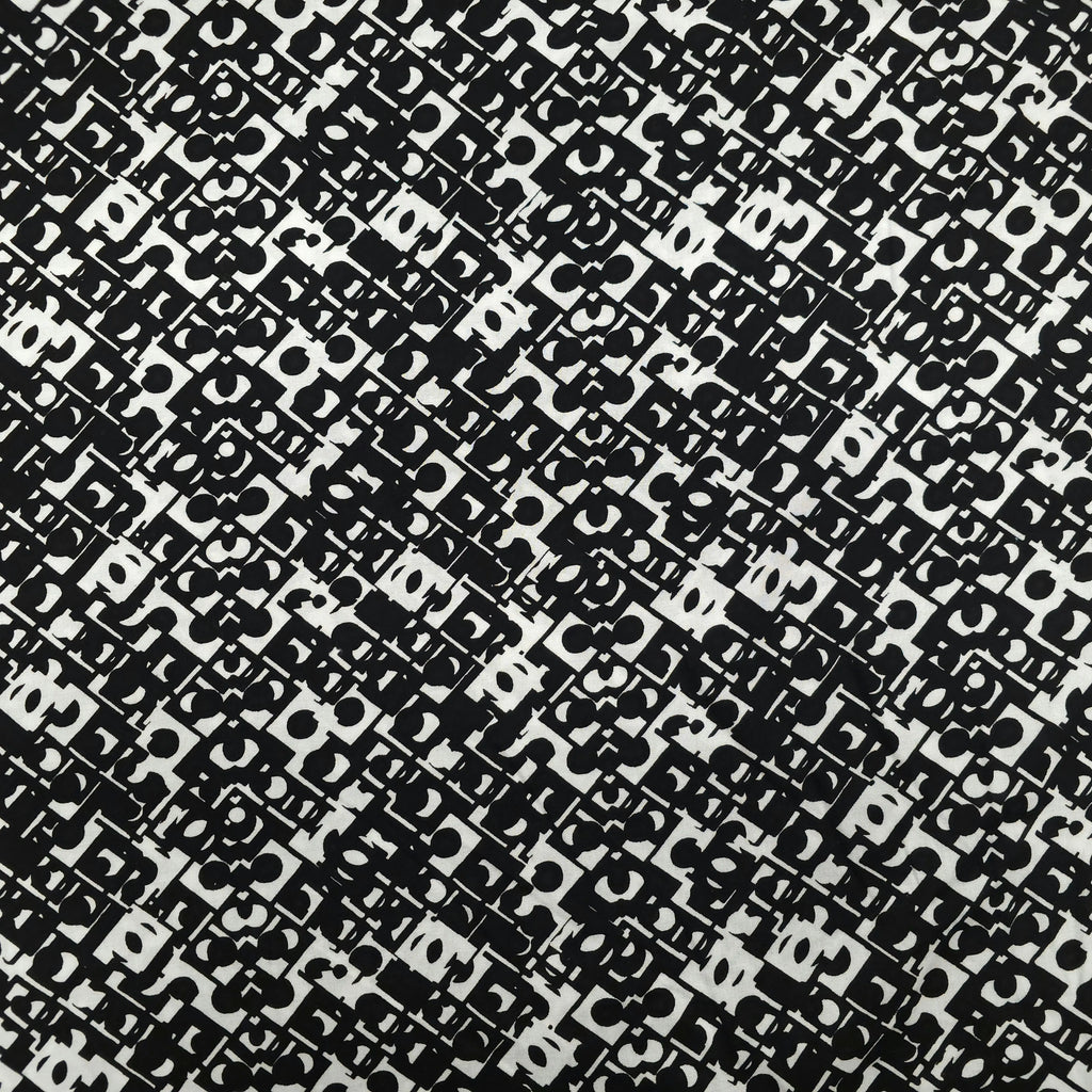 Viskosestoff mit geometrische Muster CSM-STOFFE