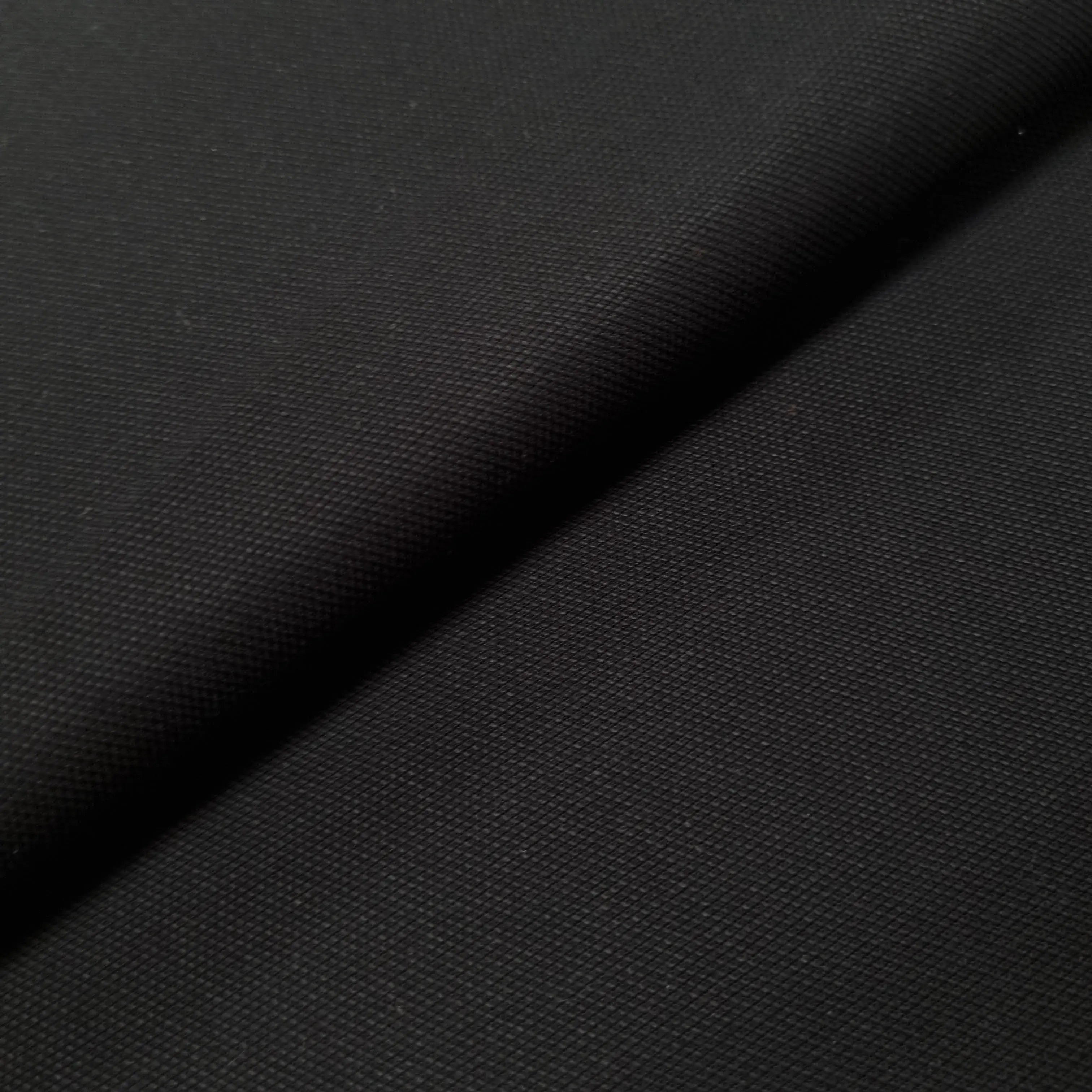 Viskosestoff uni schwarz CSM-STOFFE