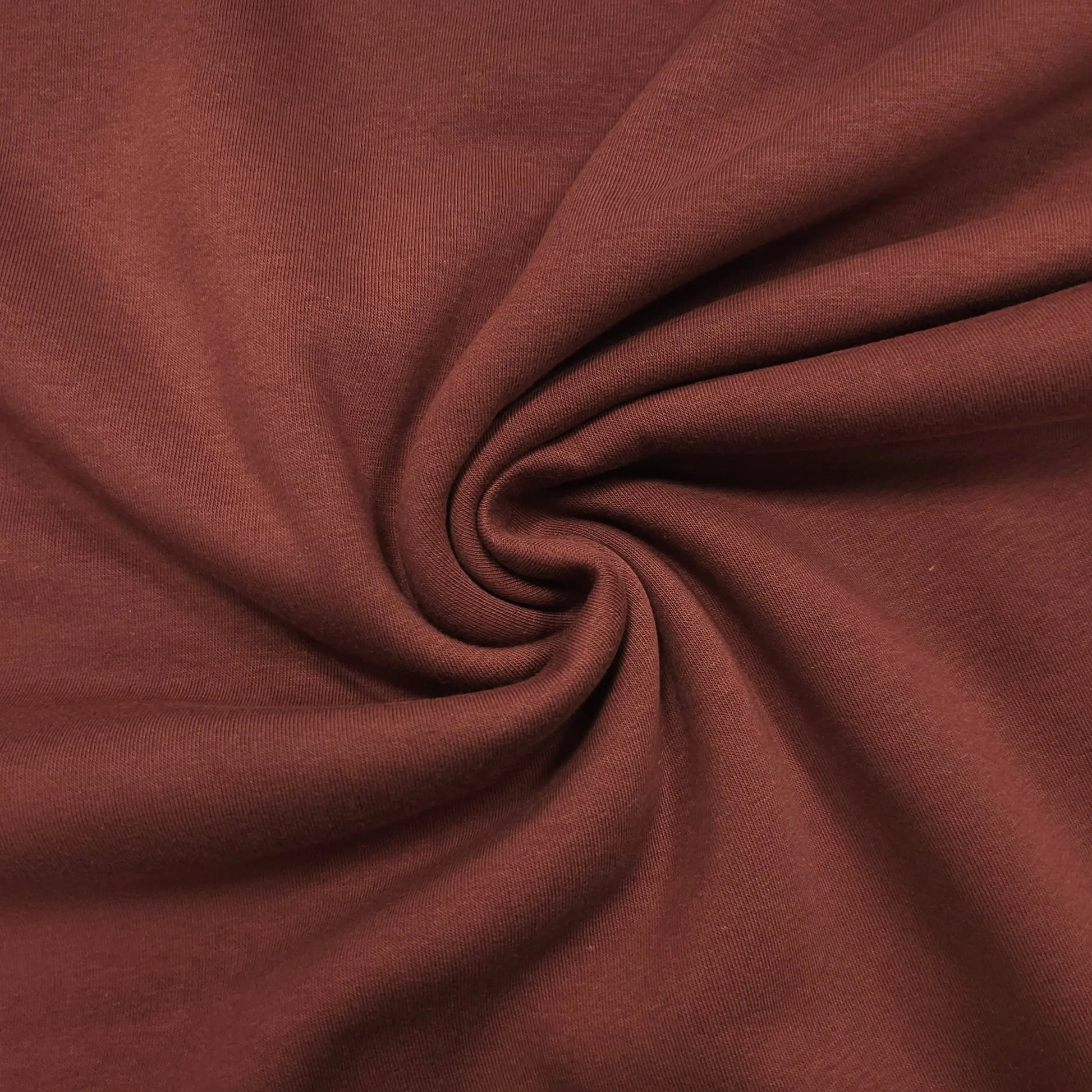 Wintersweat angeraut Bordeaux CSM-STOFFE