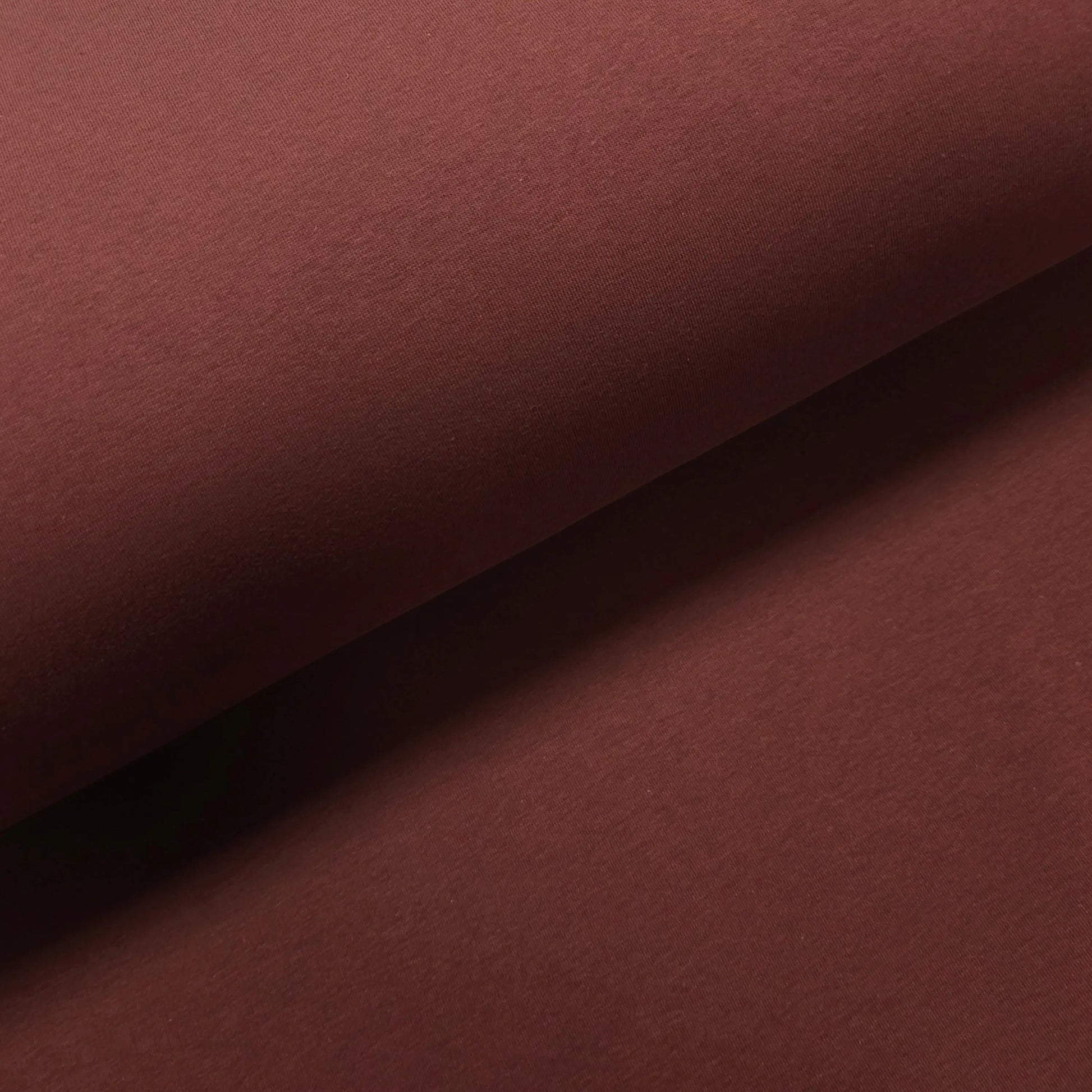 Wintersweat angeraut Bordeaux CSM-STOFFE