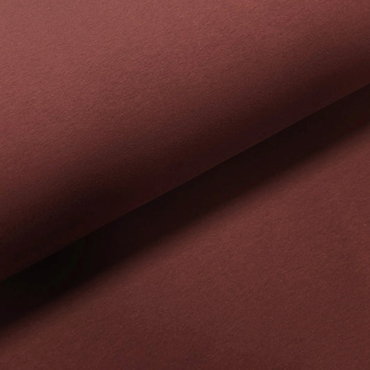 Wintersweat angeraut Bordeaux CSM-STOFFE