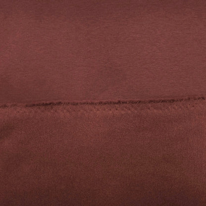 Wintersweat angeraut Bordeaux CSM-STOFFE