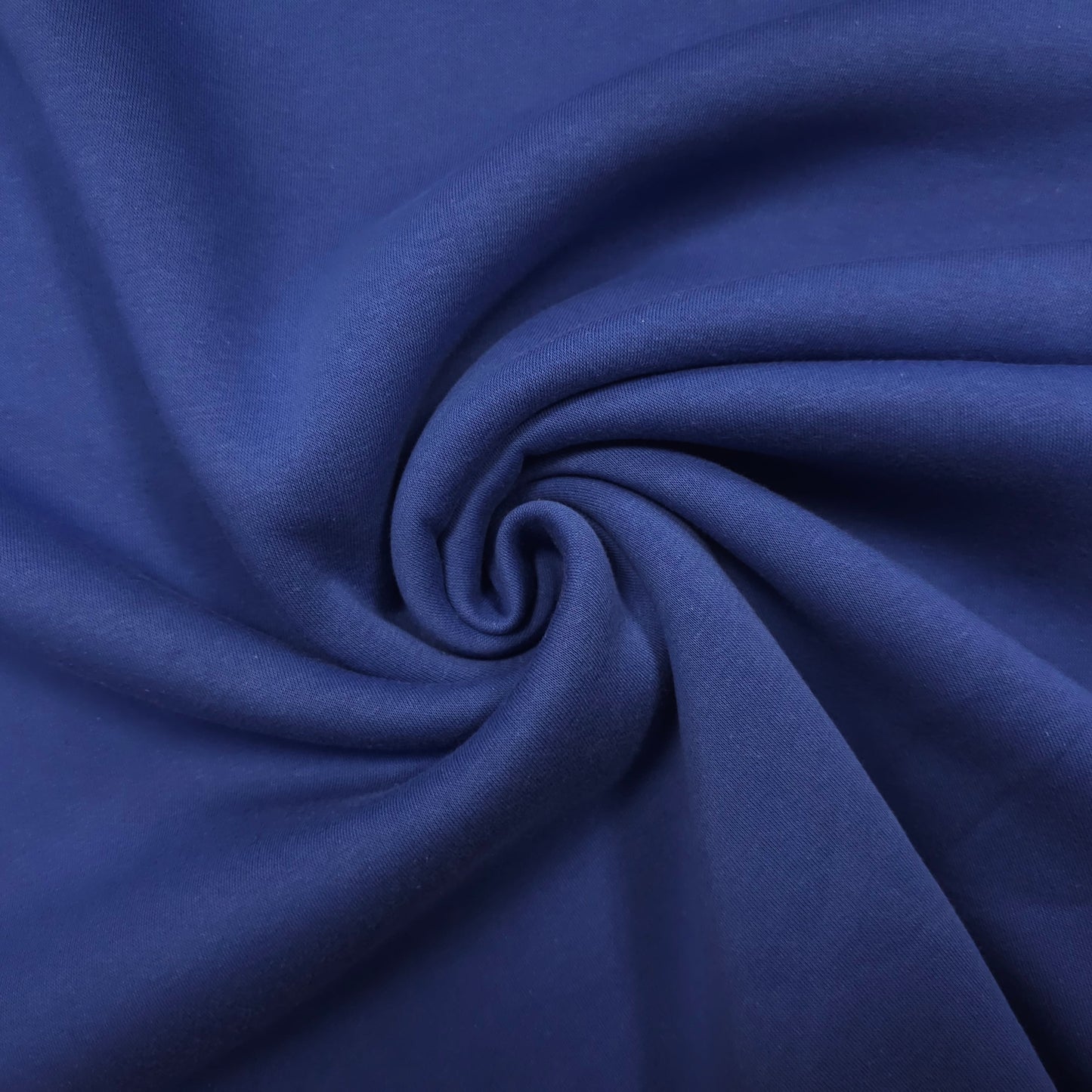 Wintersweat angeraut Royalblau CSM-STOFFE