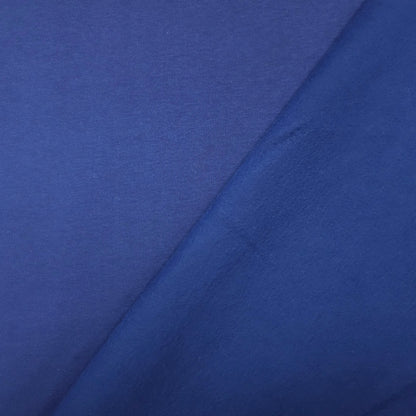 Wintersweat angeraut Royalblau CSM-STOFFE