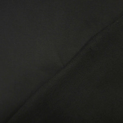 Wintersweat angeraut Schwarz CSM-STOFFE