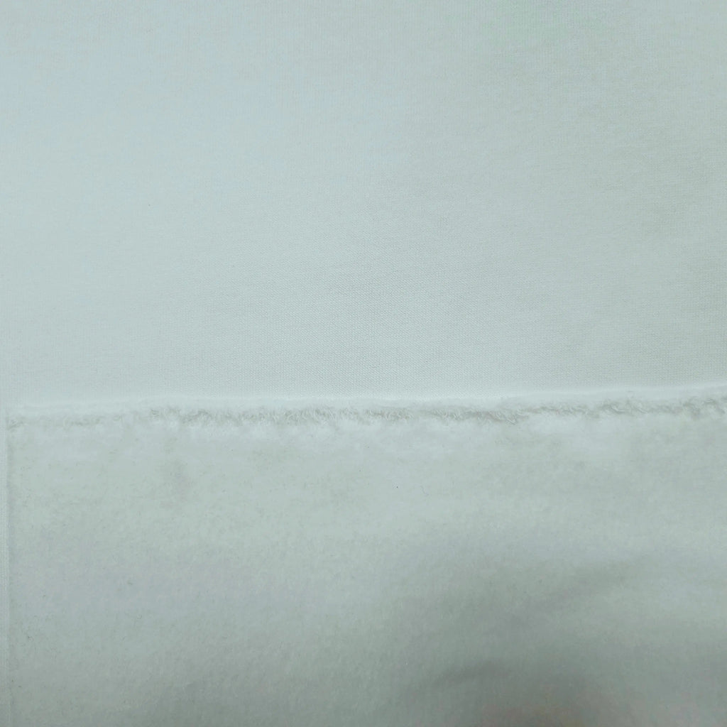 Wintersweat angeraut Weiß CSM-STOFFE