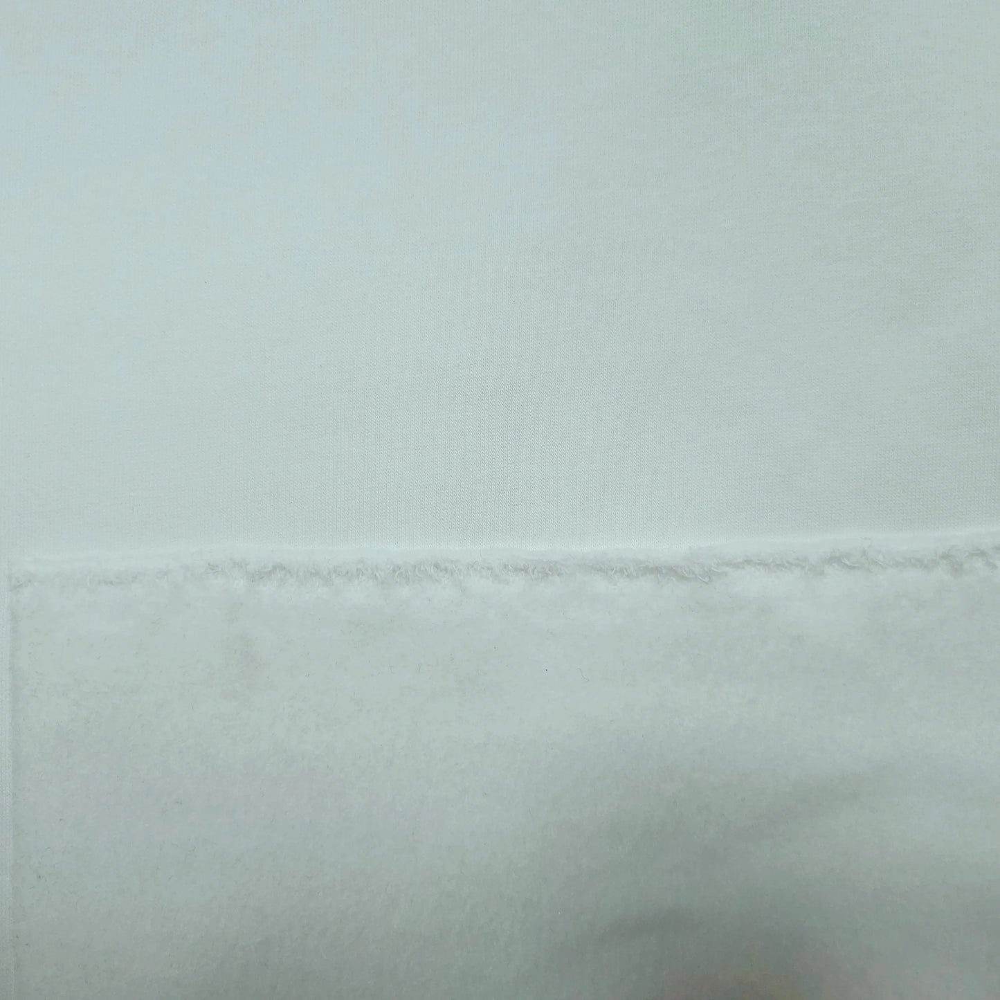 Wintersweat angeraut Weiß CSM-STOFFE