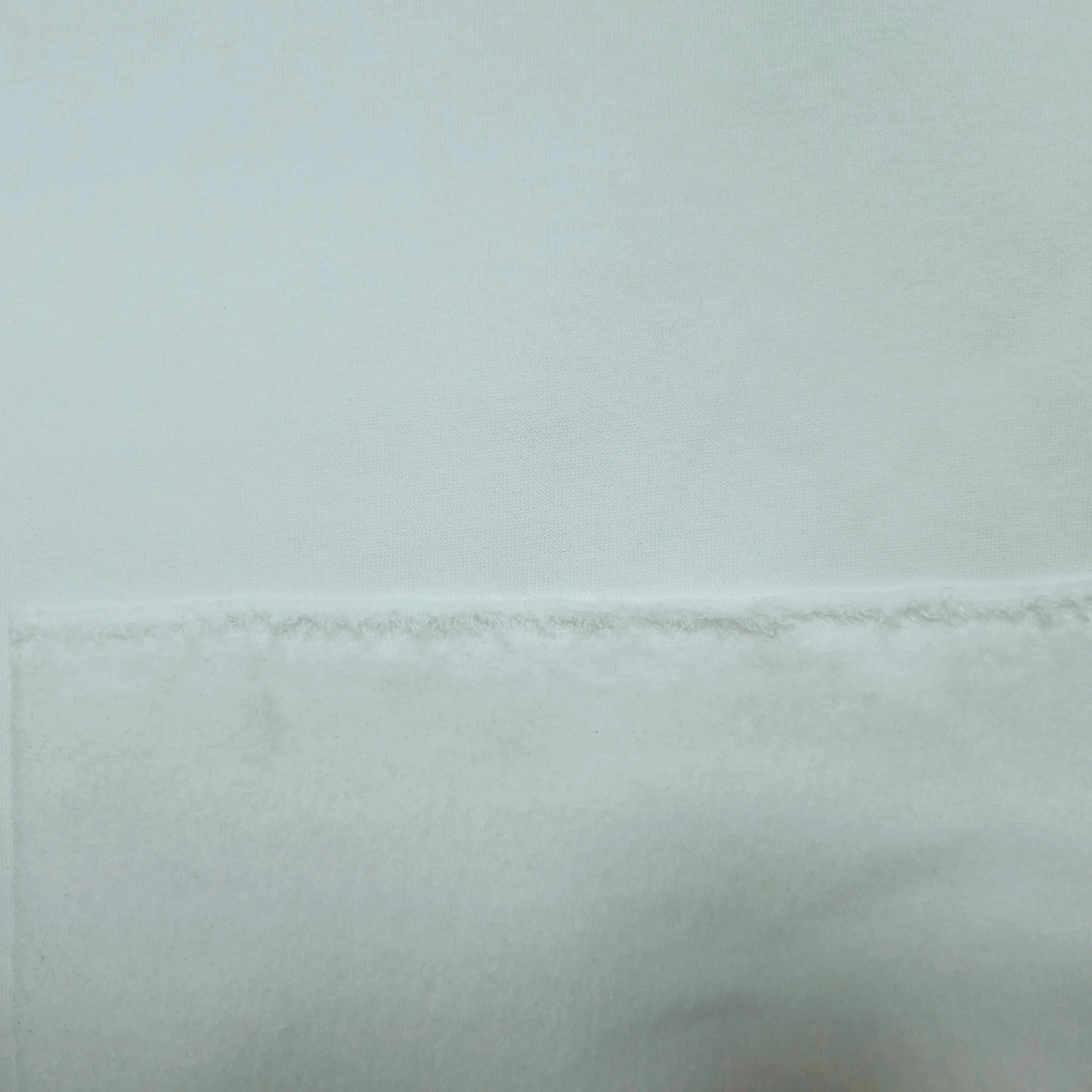 Wintersweat angeraut Weiß CSM-STOFFE