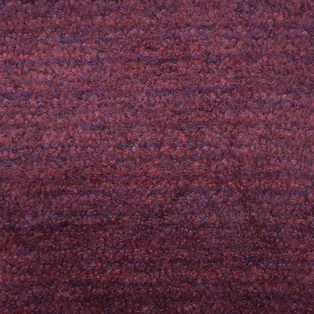 Wollbouclé Beere meliert CSM-STOFFE