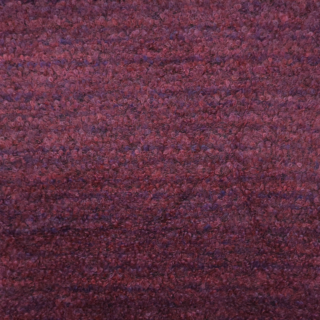 Wollbouclé Beere meliert CSM-STOFFE