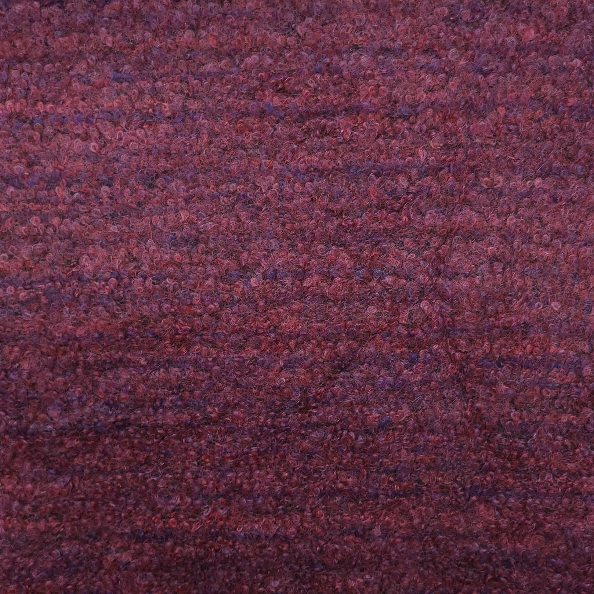 Wollbouclé Beere meliert CSM-STOFFE