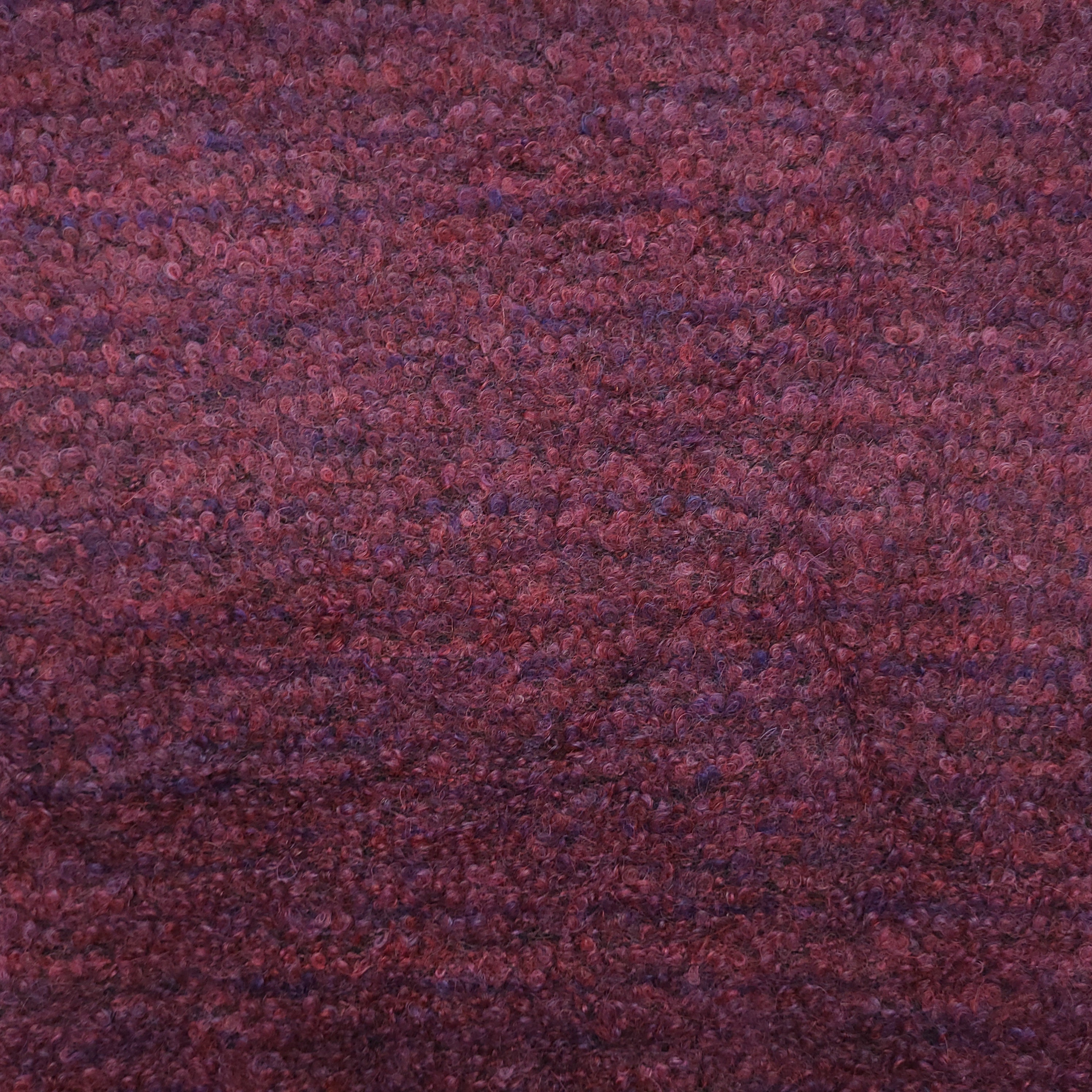 Wollbouclé Beere meliert CSM-STOFFE