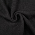 Wollmix Uni schwarz Walkmix CSM-STOFFE
