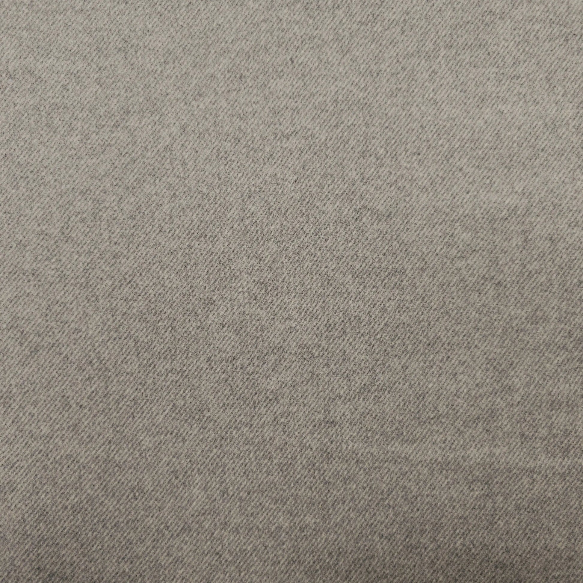 Wollstoff Silvarro uni grau CSM-STOFFE