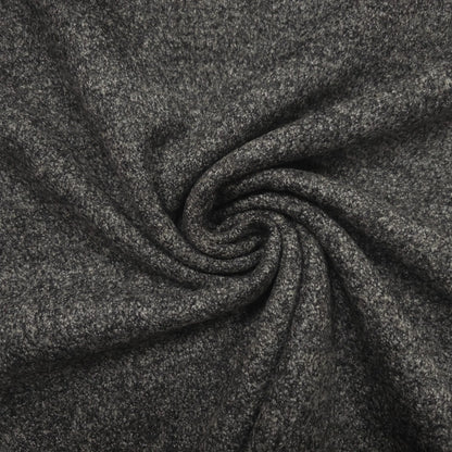 Wollstoff grau meliert CSM-STOFFE