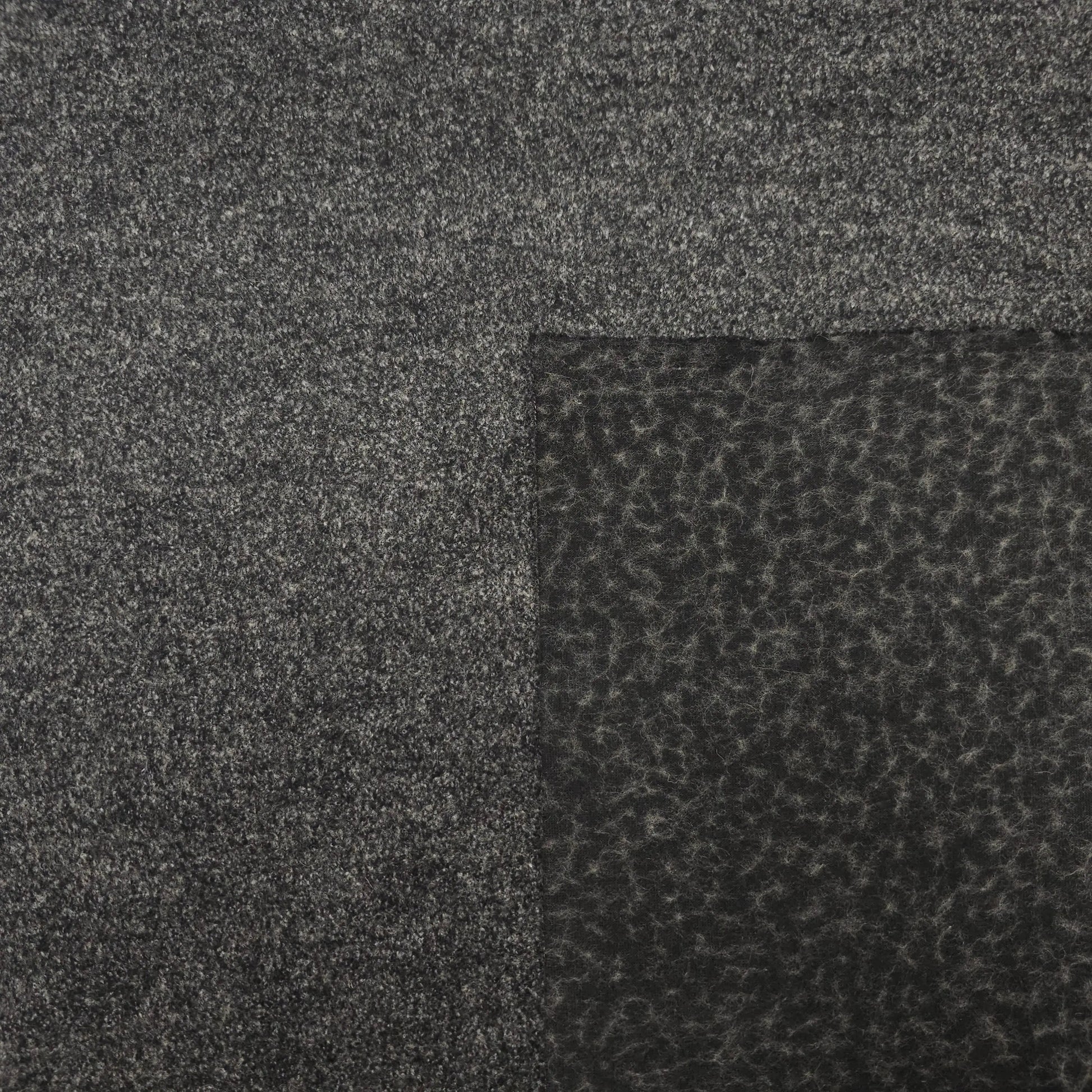 Wollstoff grau meliert CSM-STOFFE