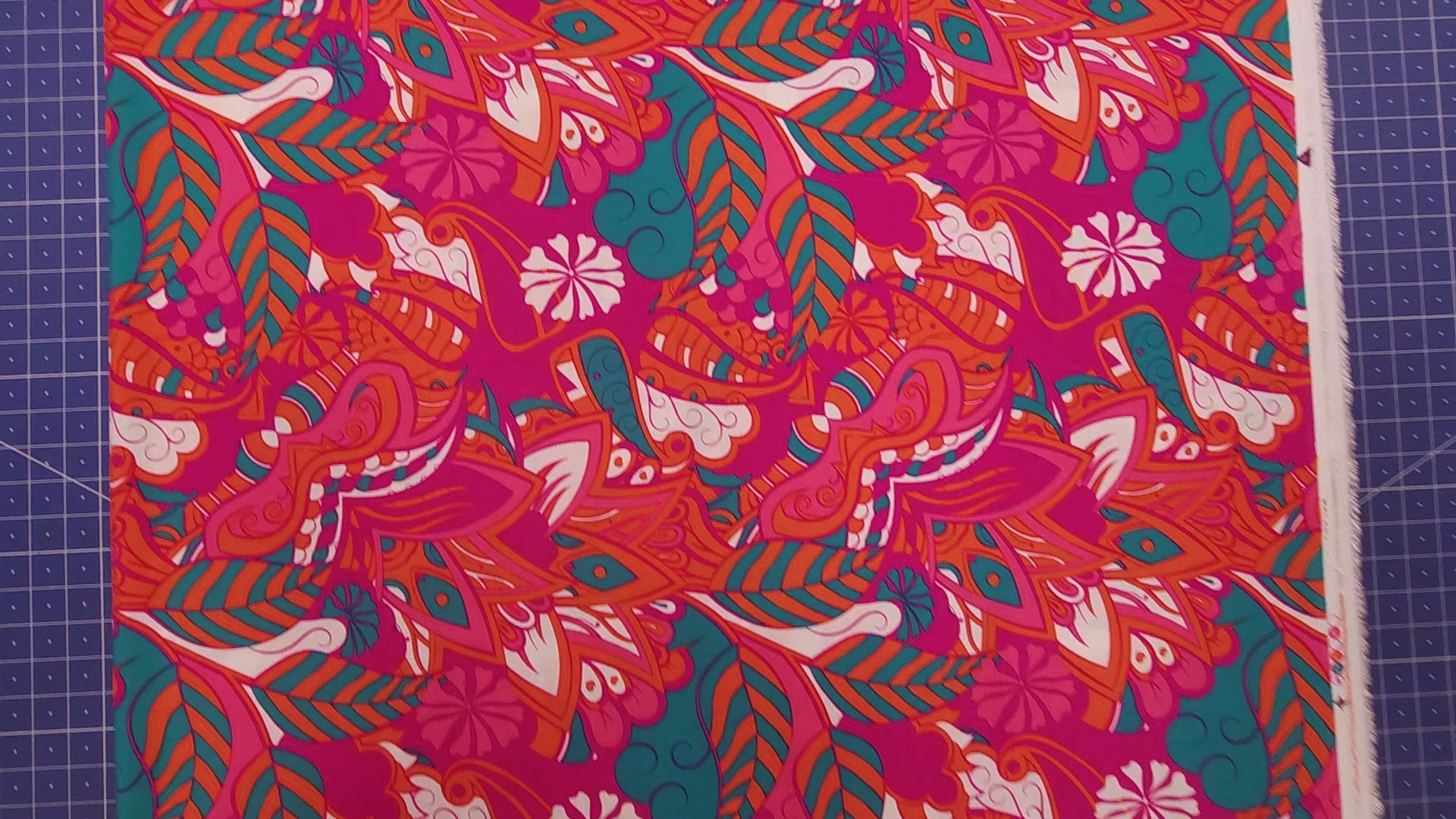 Viskosestoff mit Ornamente