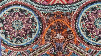 Mesh-Stoff Mandala
