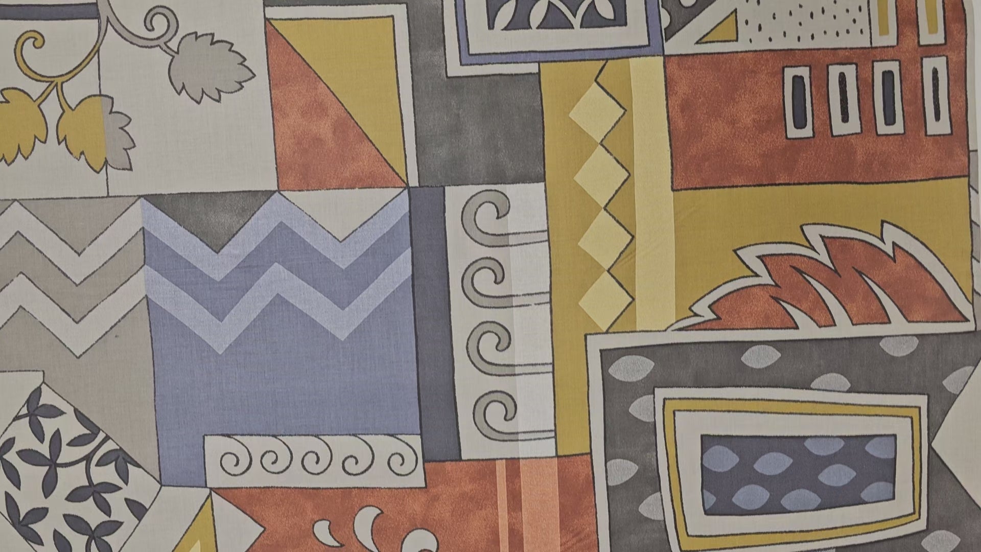 Baumwollstoff Popeline | geometrisches Muster